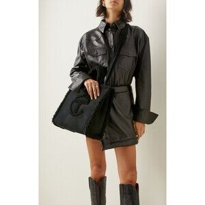 *NWT* UGG x TELFAR Medium Shearling Shopper - Black